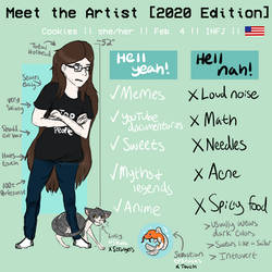 Meet The Artist [2020 Edition]
