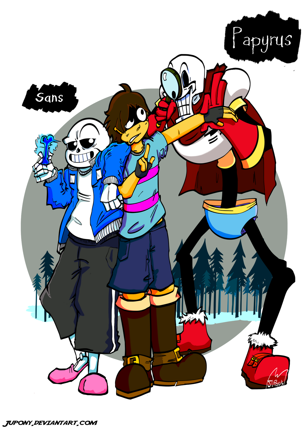 Undertale : Meet the Skeletons brothers