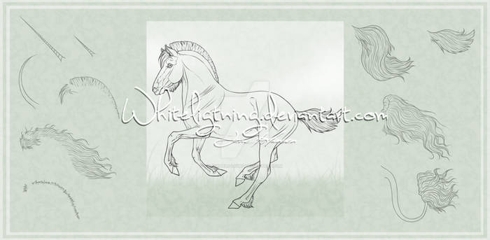 Horse Lineart Pack