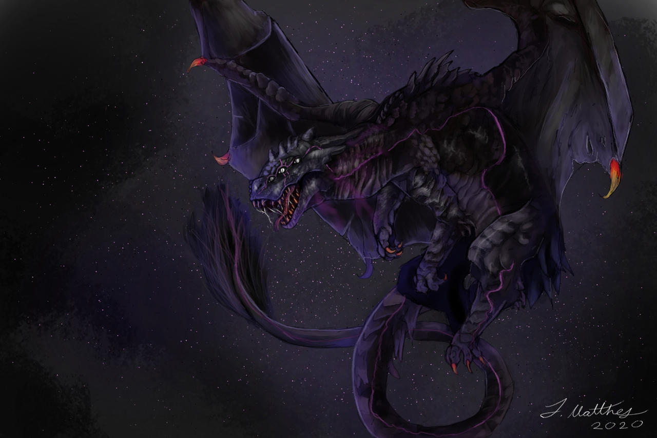 Shadow Dragon by NightArt111 on DeviantArt