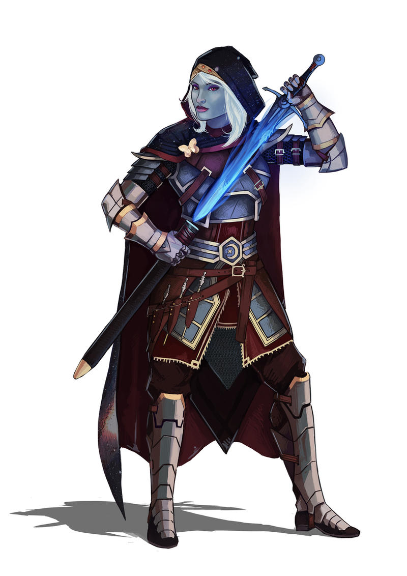Drow commission by DiegoVila on DeviantArt