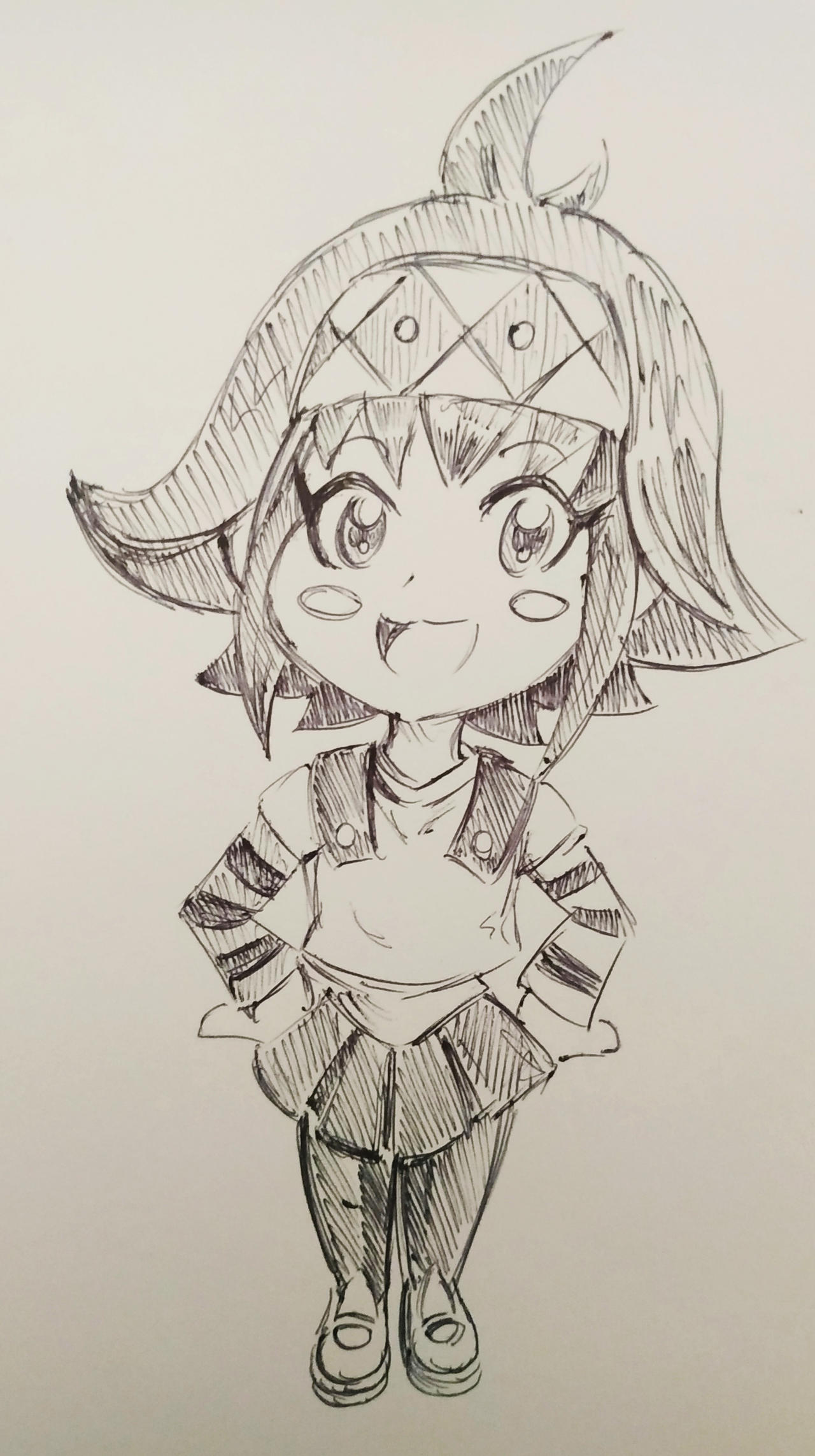 Yu-Gi-Oh! - Chibi Allie ~ ayu Ayukawa by pikapika212 on DeviantArt
