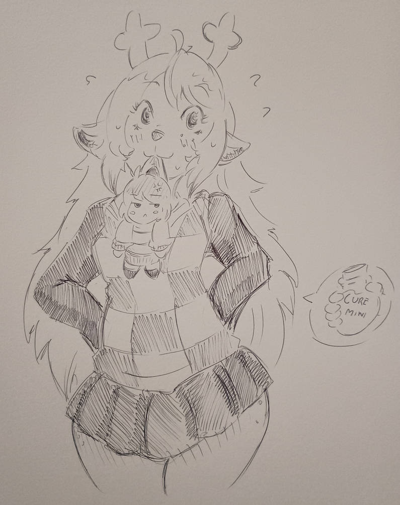 Mini Kris DeltaRune - Noelle And Her Mini Kris by pikapika212 on DeviantArt