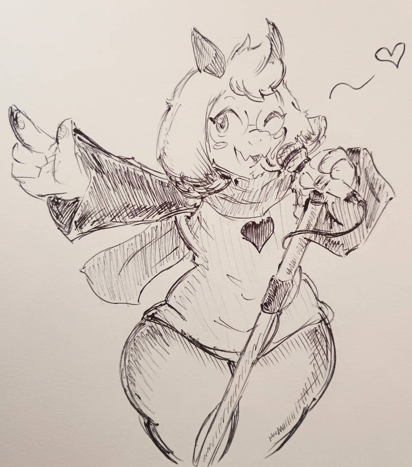 Singer Ralsei N3AP0L1T4N Commission - Thicc Ralsei Singer by pikapika212 on DeviantArt