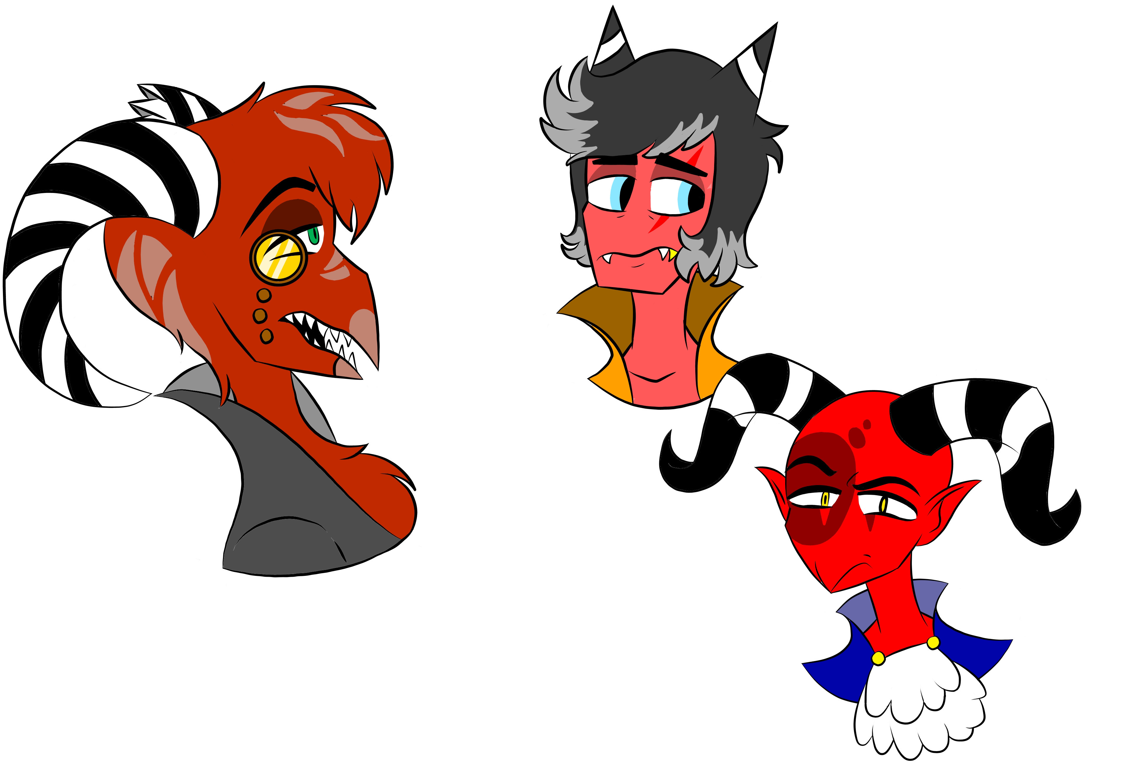 Helluva Boss AU: Male Imps 2 by ArtRemaker4000 on DeviantArt