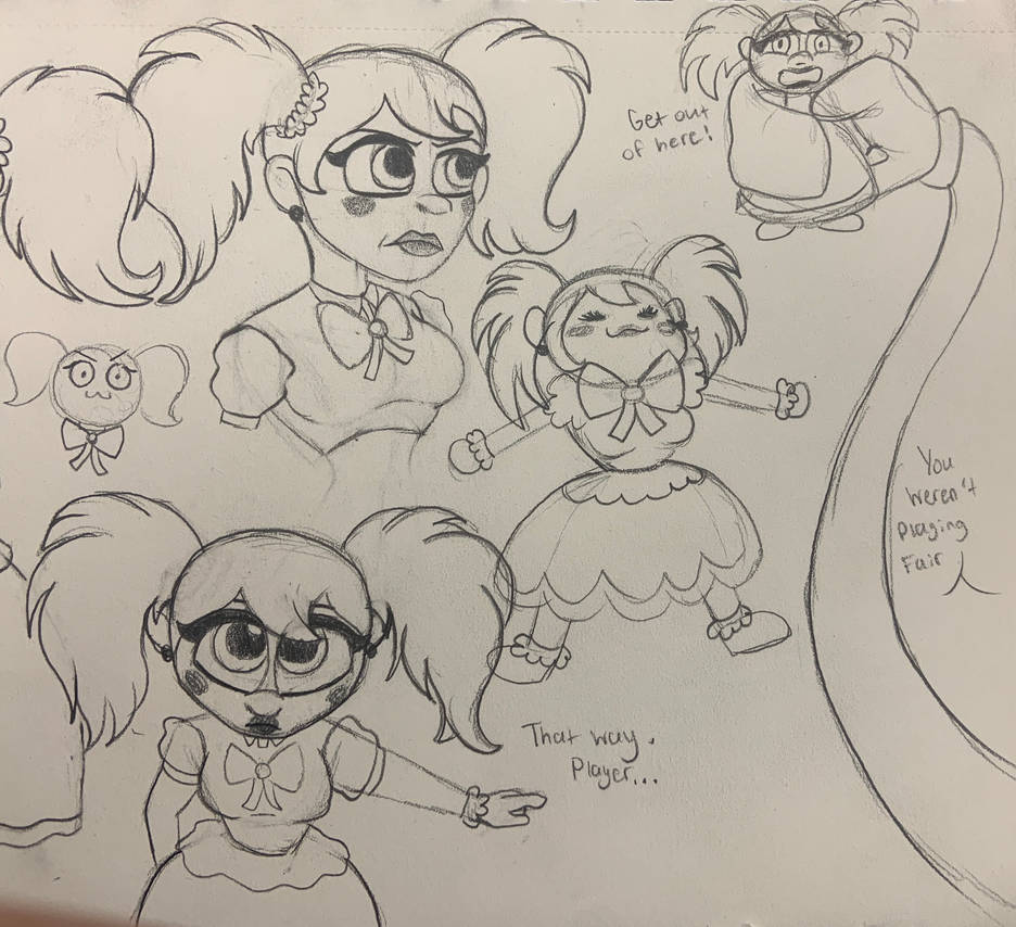 Poppy Riley Underwiter Poppy Playtime: Riley Sanders Doodles by ArtRemaker4000 on DeviantArt