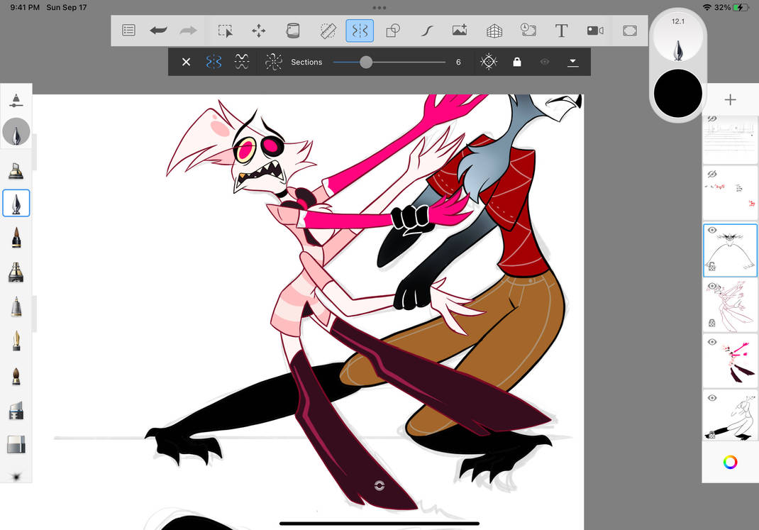 Stolas Angel Wip .:Angel and Stolas by ArtRemaker4000 on DeviantArt