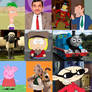 Cartoon Britsh Characters