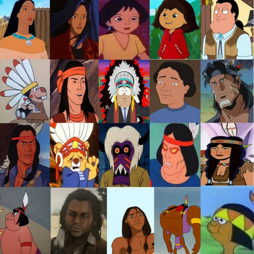 Native American Characters by guirickeddy on DeviantArt