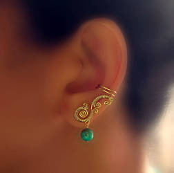 sophia ear-cuffs pair