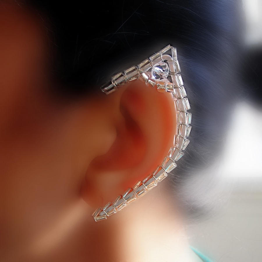 ice fairy ear-wraps