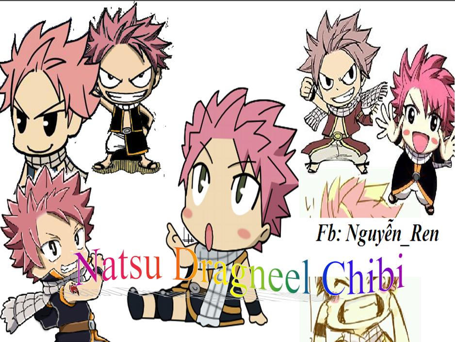 Natsu Dragneel Chibi by evihaverly on DeviantArt