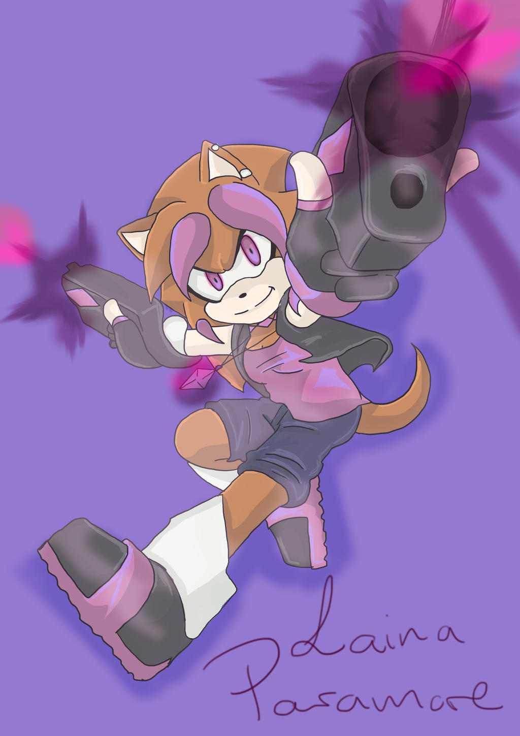 Laina Then and now by laurendraws-official on DeviantArt