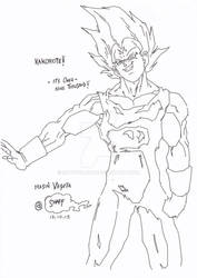 Majin Vegeta BW