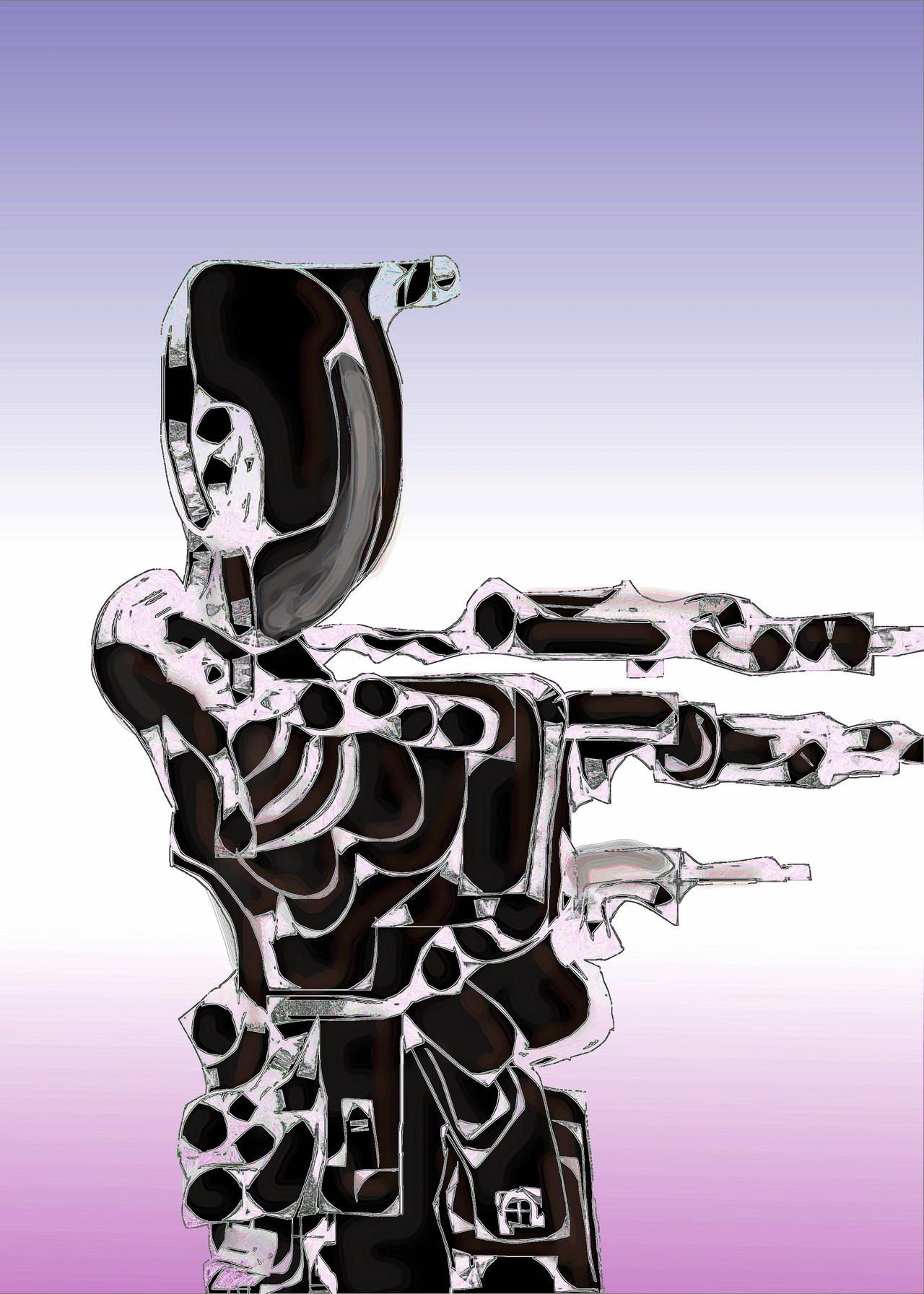 Gunbot 00101 by honoredreplicant on DeviantArt