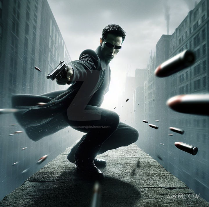 Neo Matrix Rtfm Neo - The Matrix 2 of 2 by LavenderBlueMoon on DeviantArt