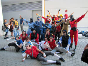 WE. ARE. COOL. - TF2 cosplay