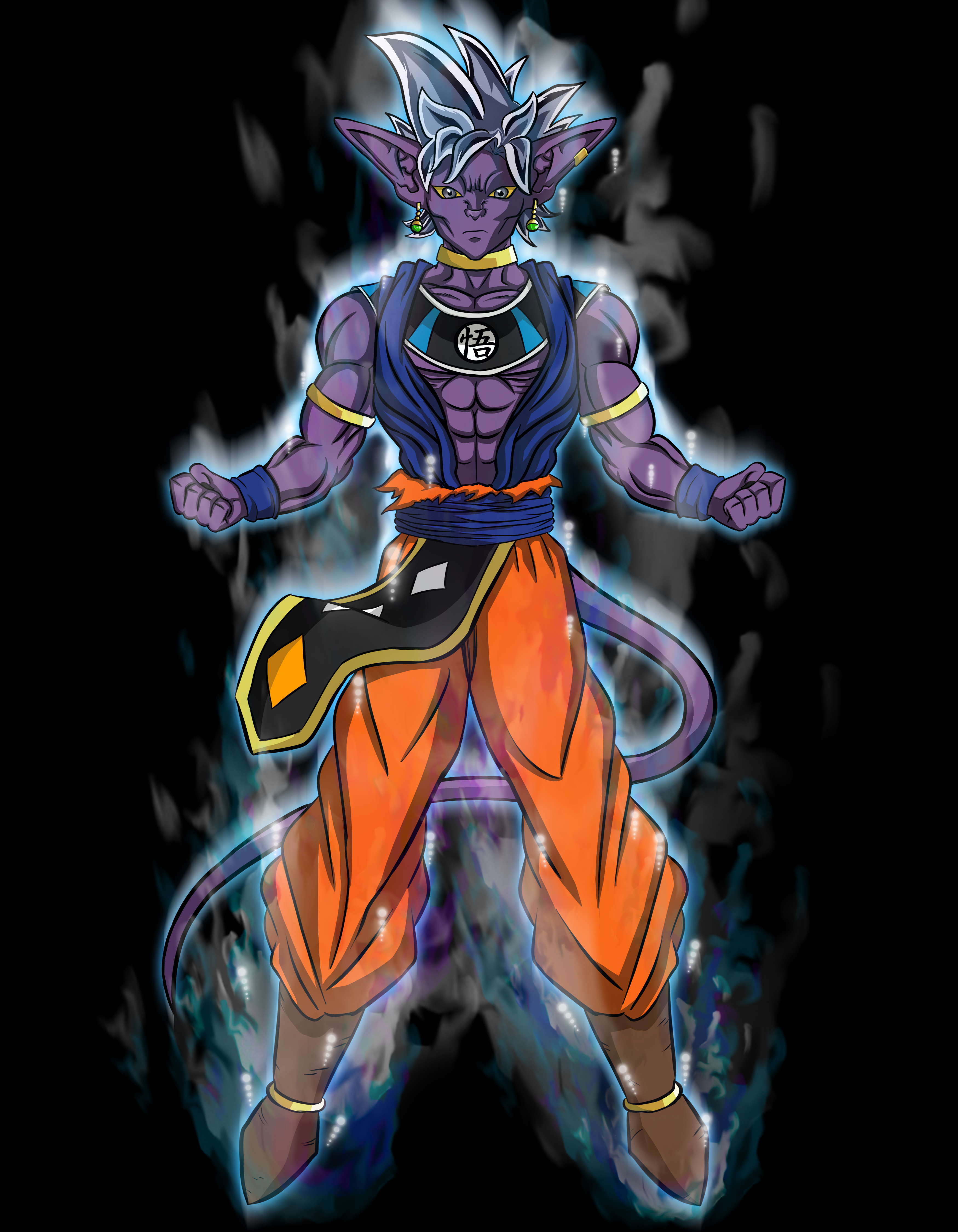 God Goku (Modification) by ODoutor on DeviantArt