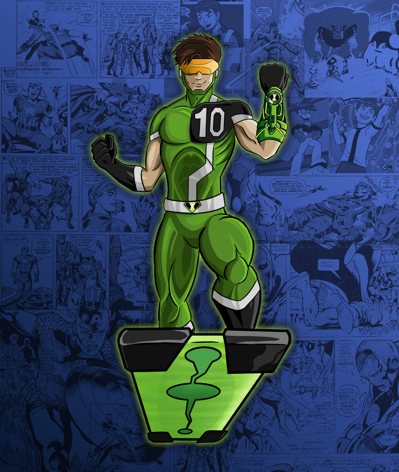 Ben 10 VS Marvel - Avengers Ben 10 BACKGROUND by WhiteSnakeArt55 on ...