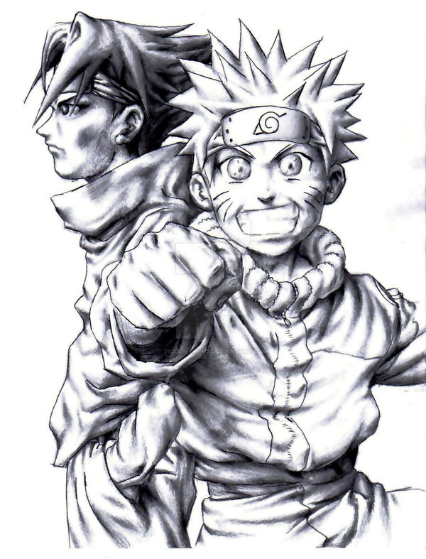 Naruto and Sasuke