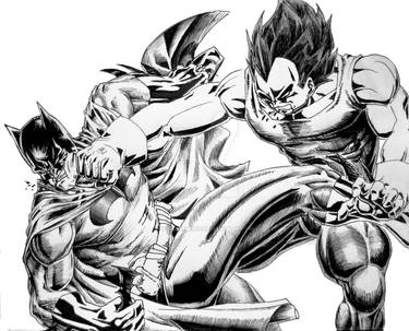 Vegeta vs Batman