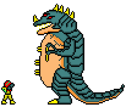 Kraid Evolution My Style Nes Metroid Kraid by LANDJAWS42 on DeviantArt