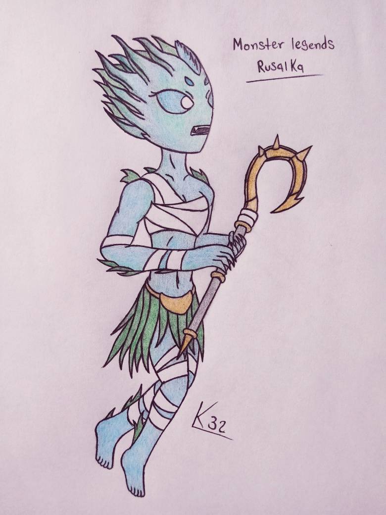 Monster legends - Rusalka by kevin32animator on DeviantArt