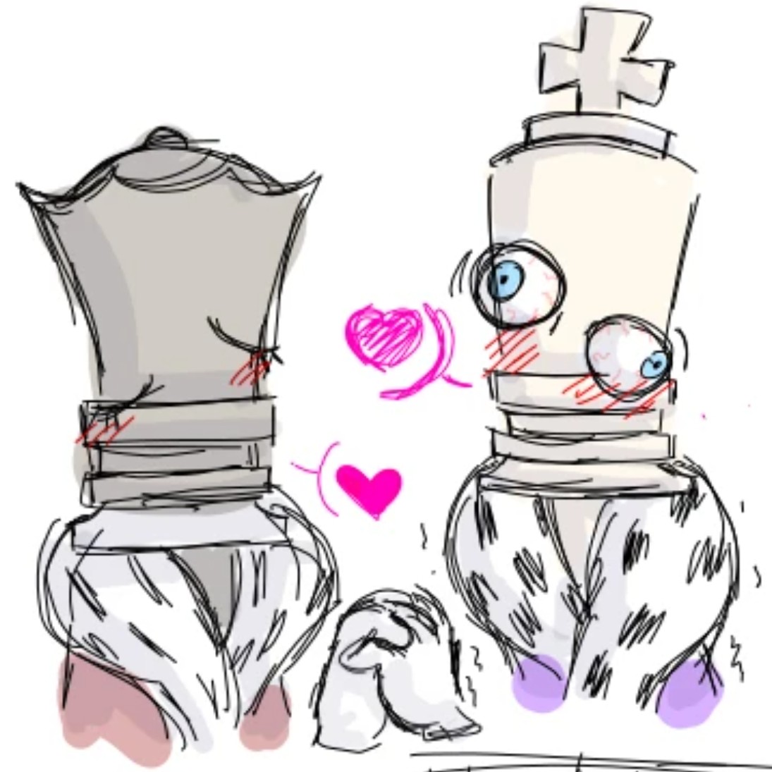 kinger x queenie by v4n1tyy on DeviantArt