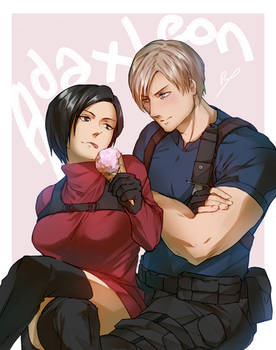 Resident Evil: Leon x Ada 2