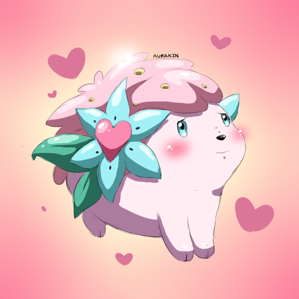 Shiny Shaymin by AngelRoseStar on DeviantArt