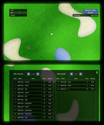 Flash Golf game