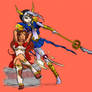 Sailor Zodiacs-Leo and Virgo
