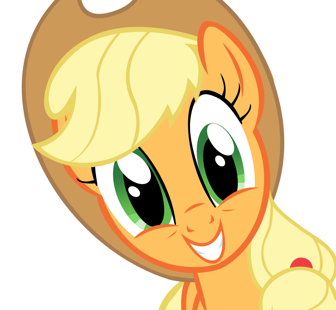 Applejack smile