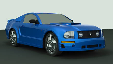 3ds max mustang