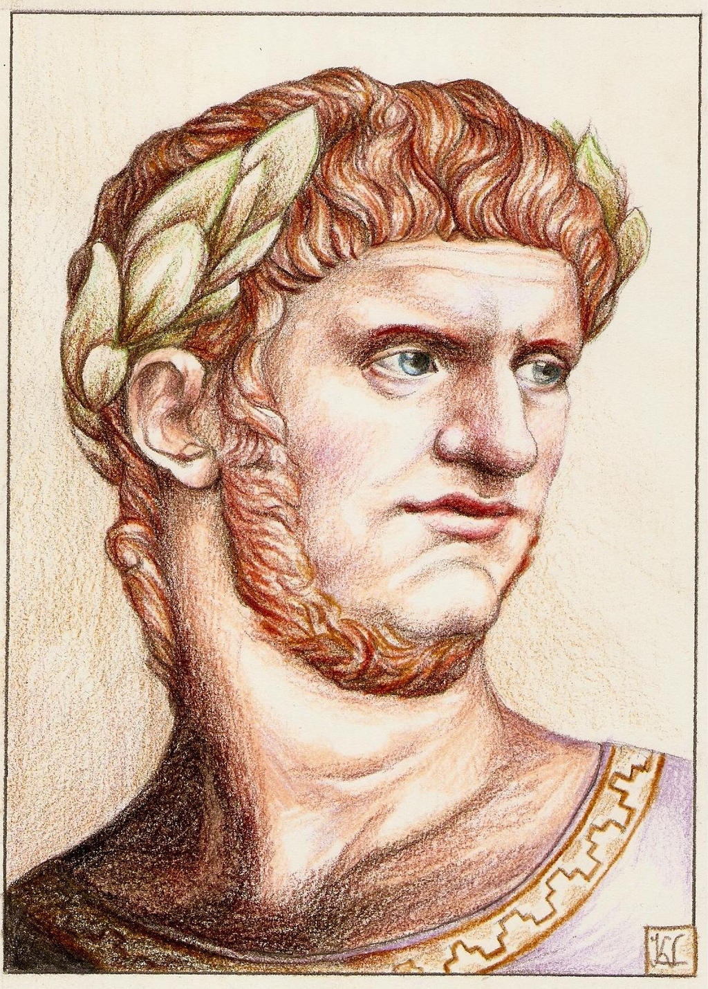 Нейрон император римской империи. Нерон Римский Император.