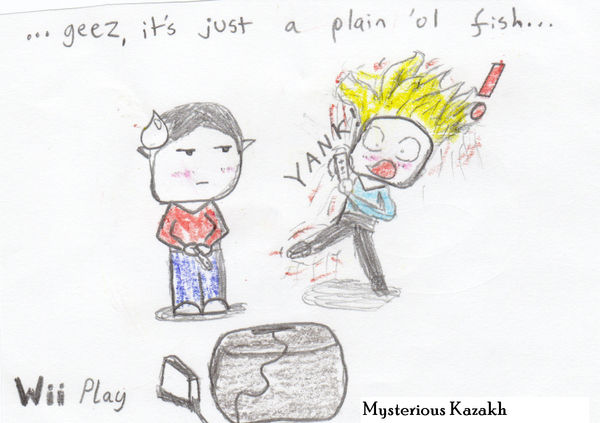 Wii Play - Fishing. by mysteriouskazakh on DeviantArt