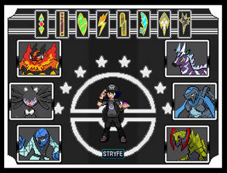 My Pokemon Black Trainer Card.