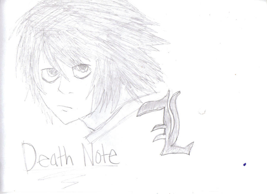 Deviantart La Note Death Note- L by KHLov3r on DeviantArt