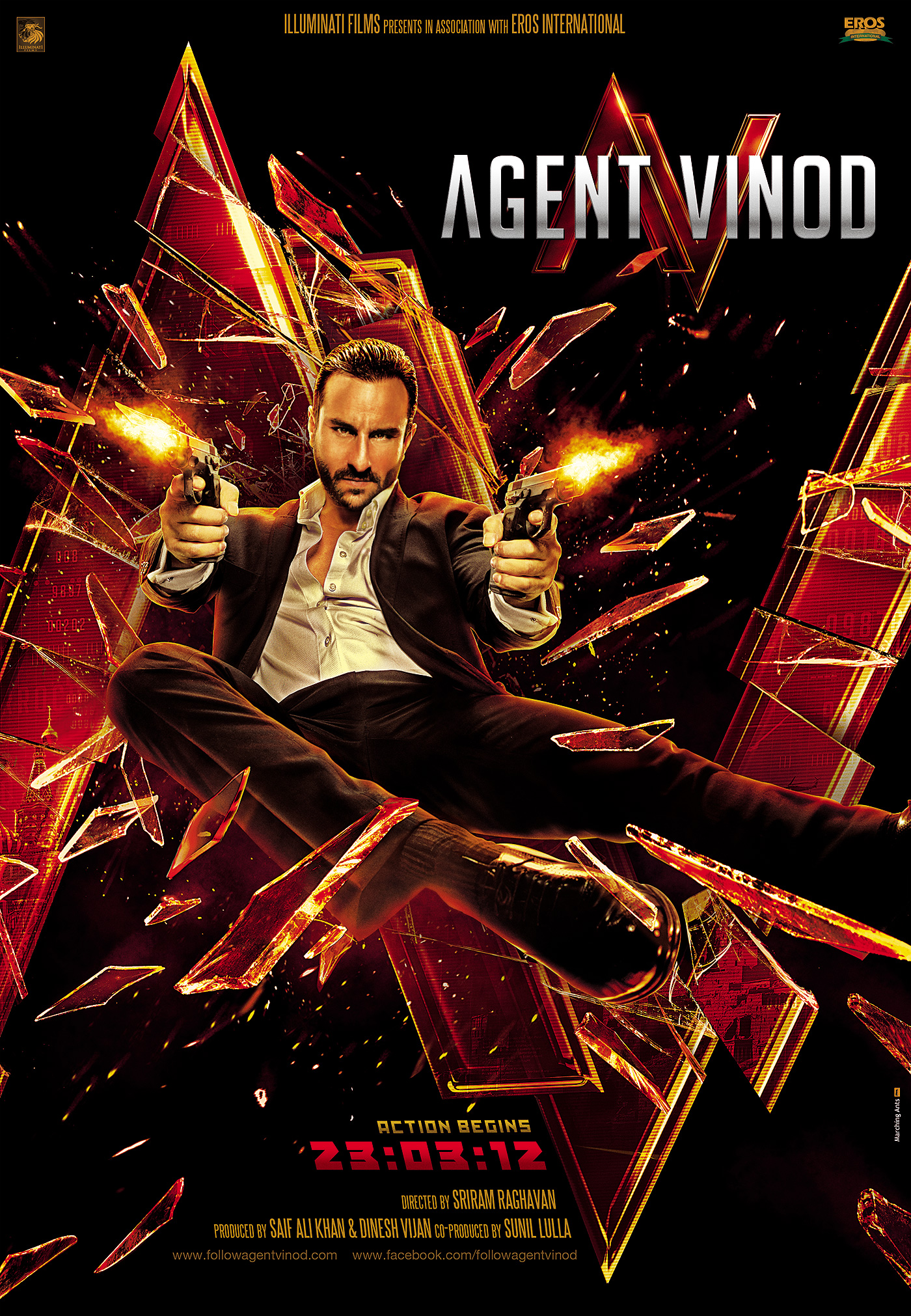 AGENT VINOD 3rd poster