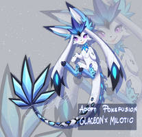 Glaceon Milotic Pokefusion adopt