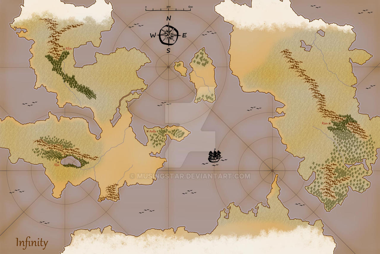 Realm Map FINAL by MusingStar on DeviantArt