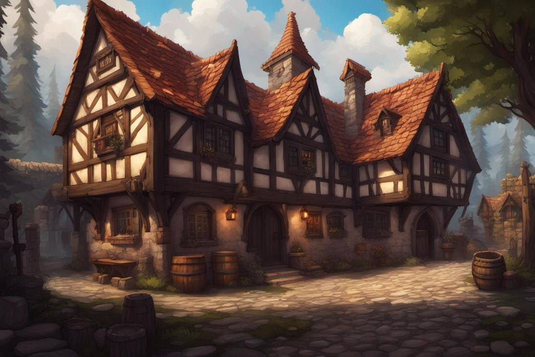 Medieval Inn by MusingStar on DeviantArt