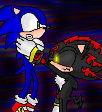 Sonic vs Hearless Shadow