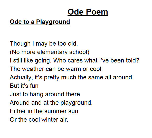 ode to winter