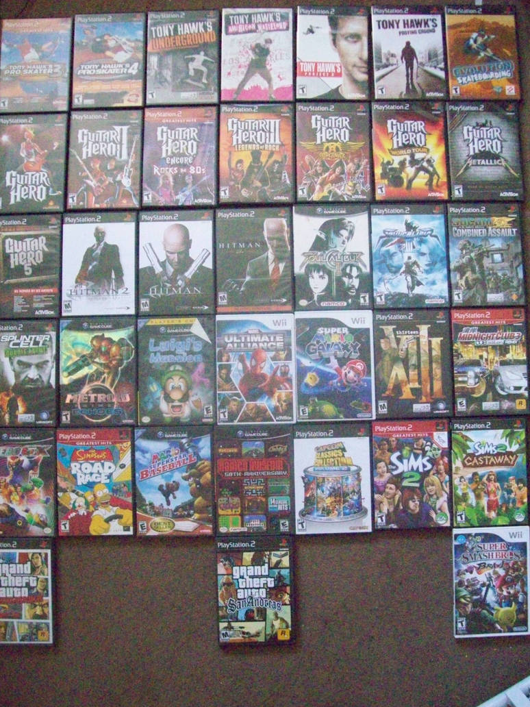 Games Involcing Collection Game Collection by JEC3067 on DeviantArt