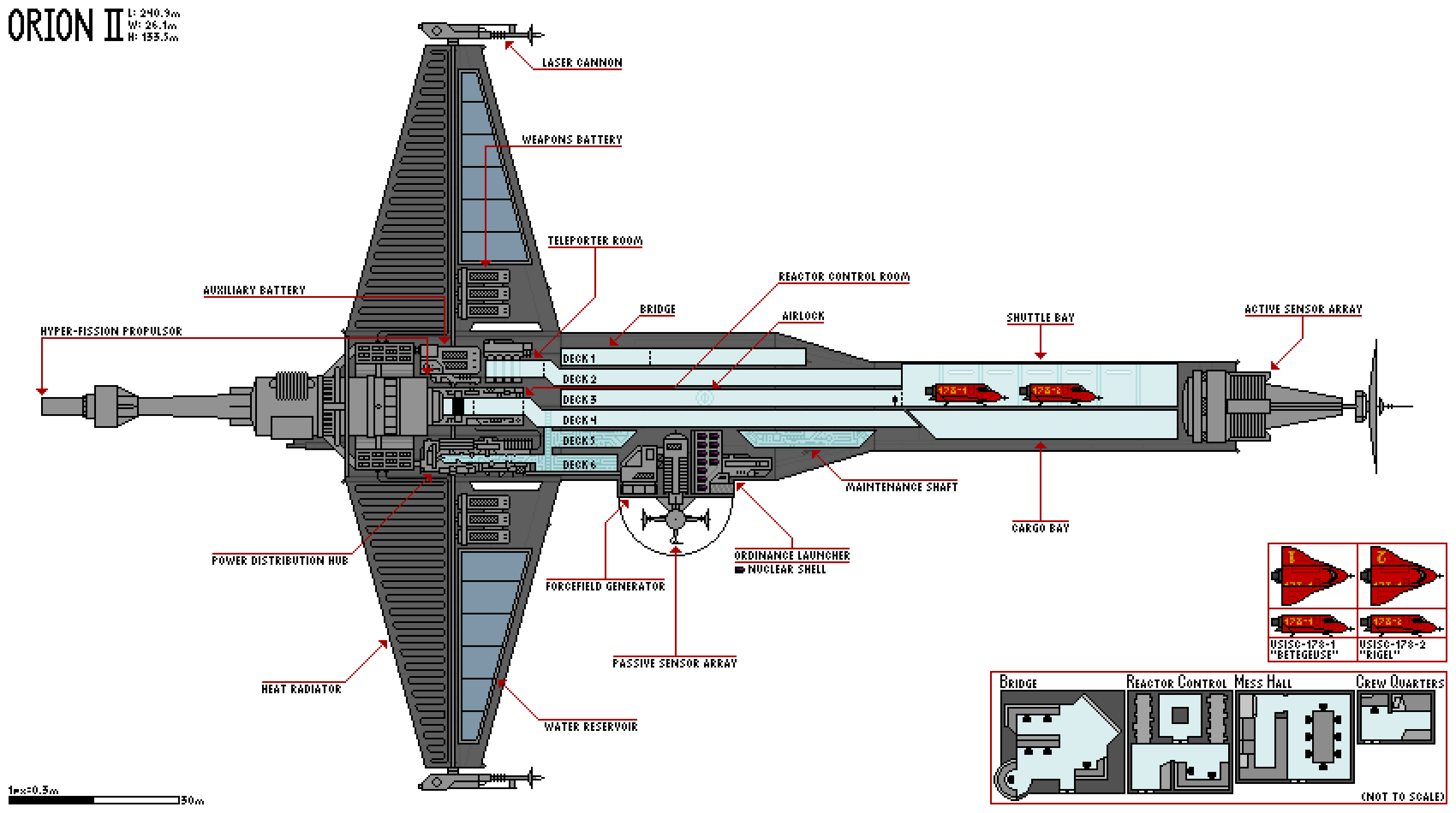 Orion II Deck plan by Mas-Duder8 on DeviantArt