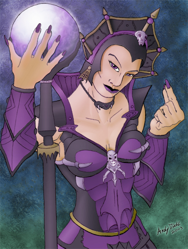 cstuck's Evil Lyn colored