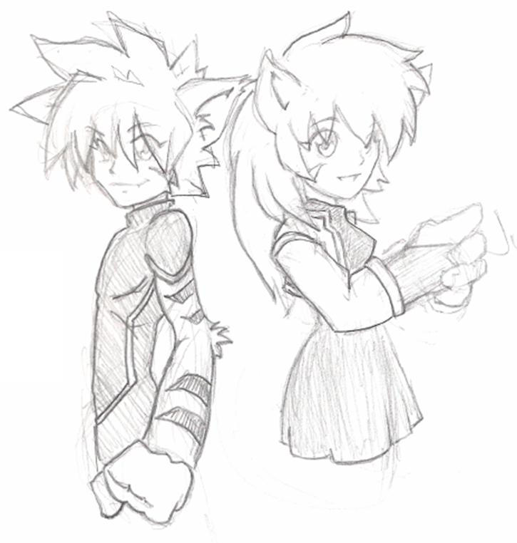 Ryo and Ken by Drujitsu on DeviantArt