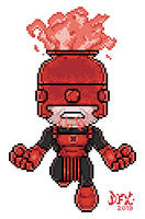 Chibi Kyle - Red Lantern