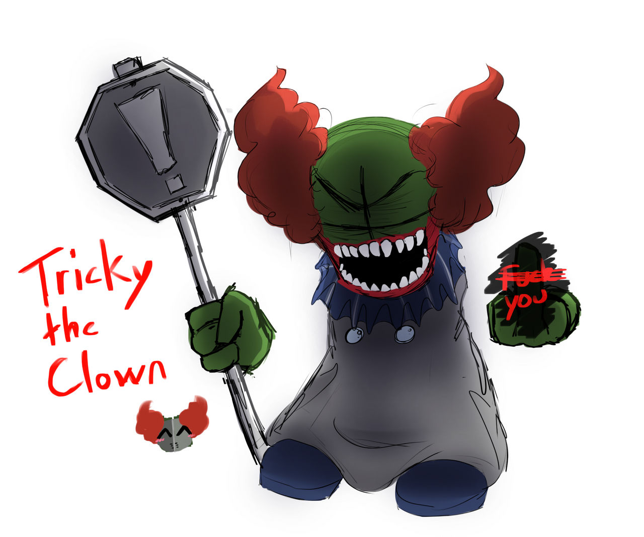 tiky clown by darkodawolff on DeviantArt